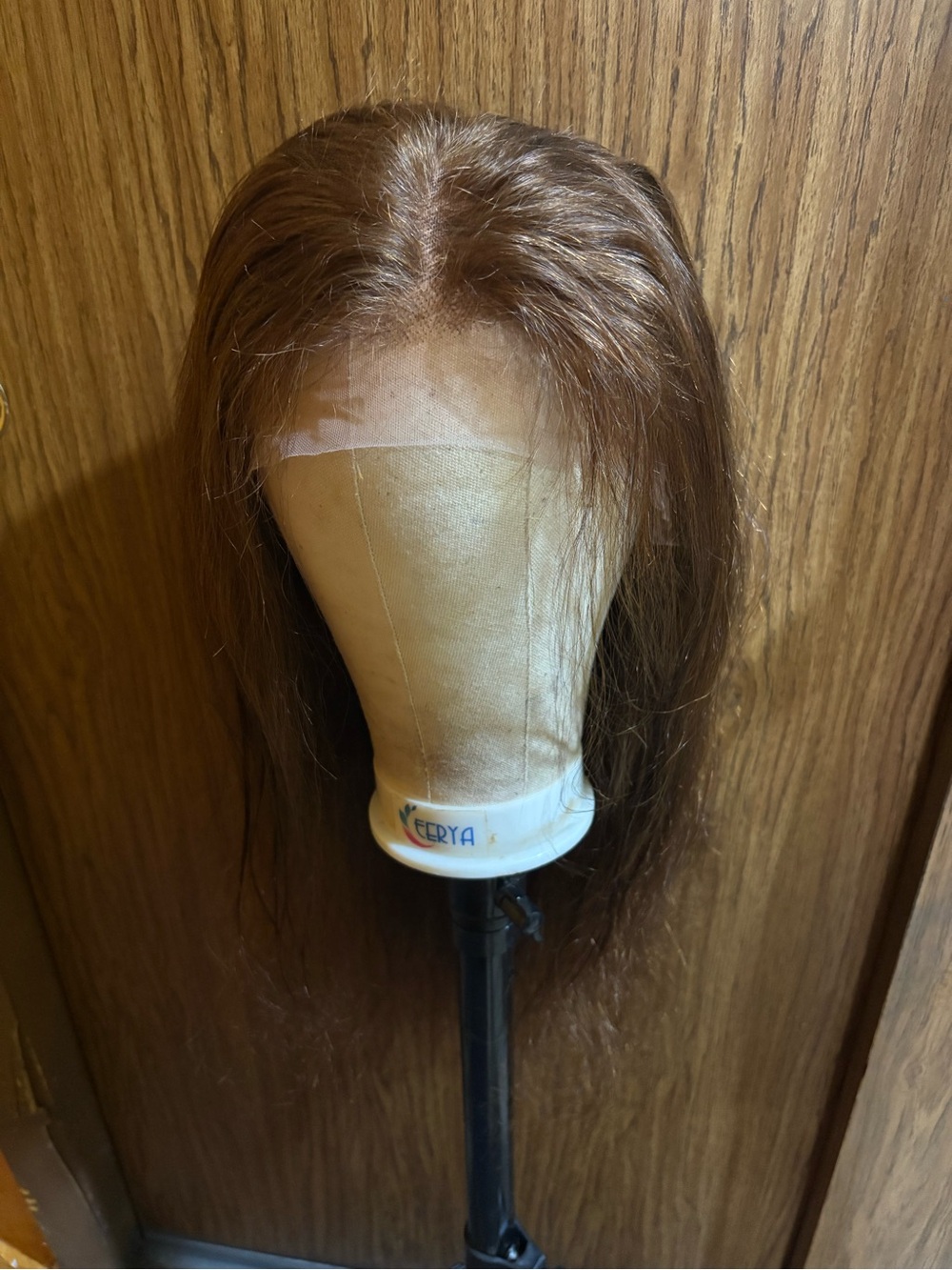 Chocolate Brown Lace Front Wig with Natural Part Aliglossy 13x6 human hair